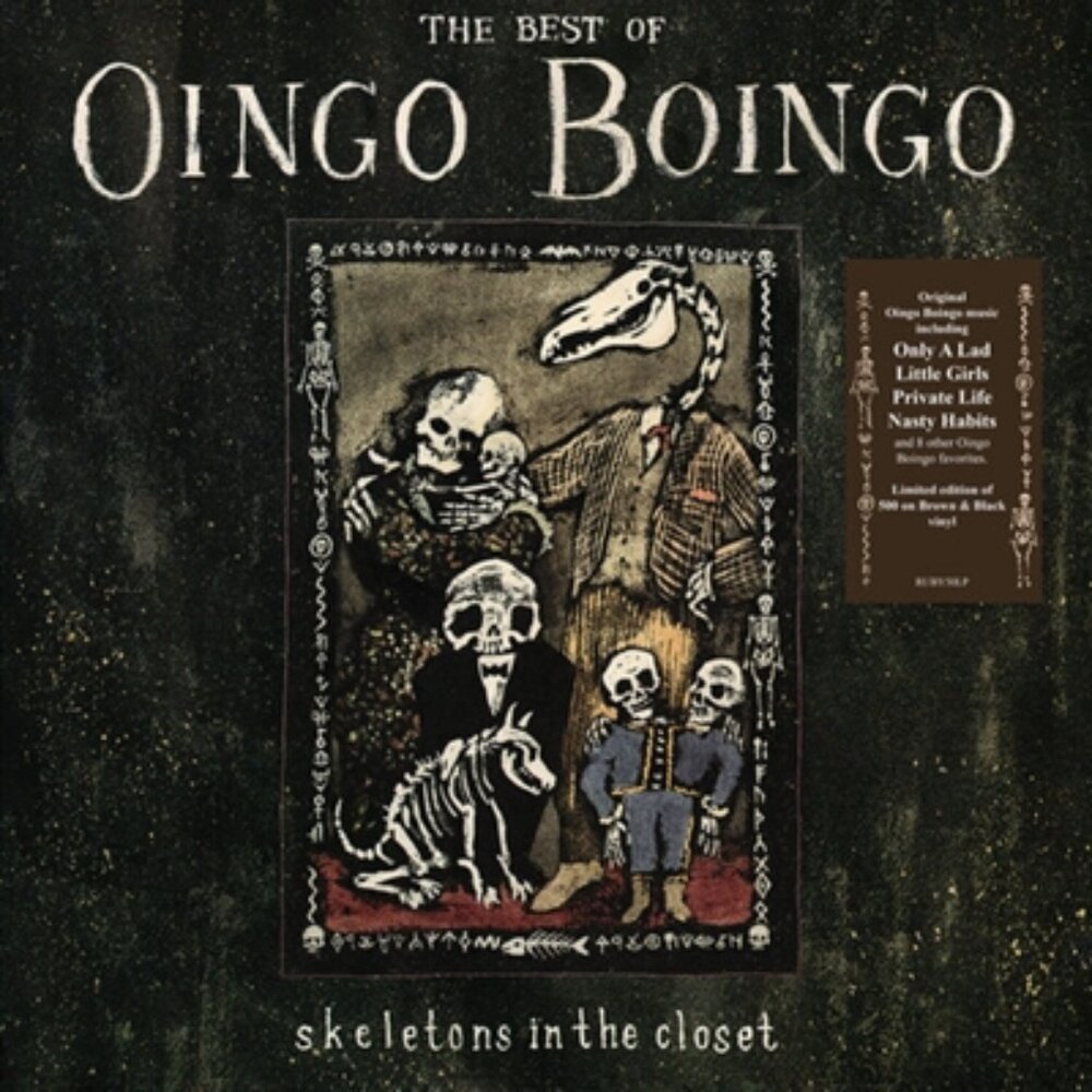 Oingo Boingo Skeletons In The Closet LP ~ Color Vinyl ~ Ltd 500 ~ New/Sealed!